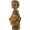 Crèche Soeurs de Bethleem - Berger au chapeau couleur