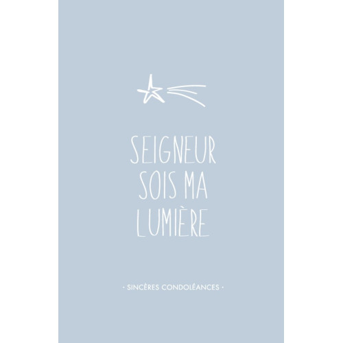 Cartes doubles condoléances - KIT 2