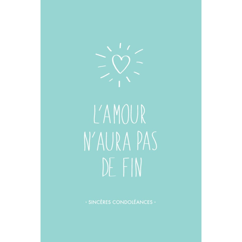 Cartes doubles condoléances - KIT 2