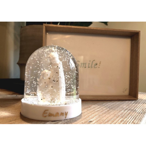 Grande Boule à paillettes Ste Famille Emany