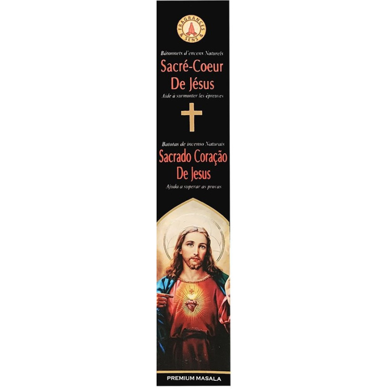 Encens batonnet pour neuvaine Sacré Cœur de Jésus