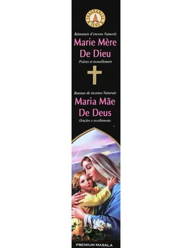 Encens bâtonnet pour neuvaine Vierge Marie