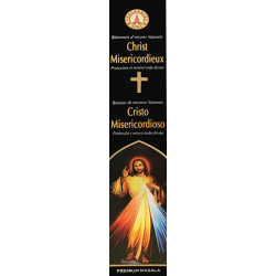 Encens bâtonnet pour neuvaine Christ Miséricordieux