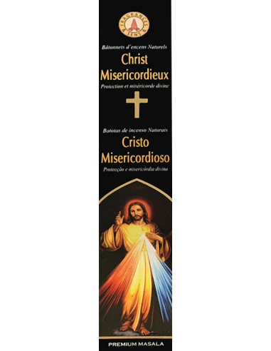 Encens bâtonnet pour neuvaine Christ Miséricordieux
