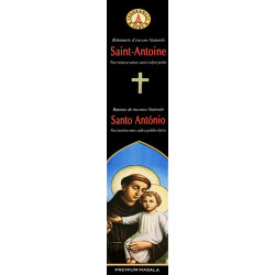 Encens bâtonnet pour neuvaine Saint Antoine