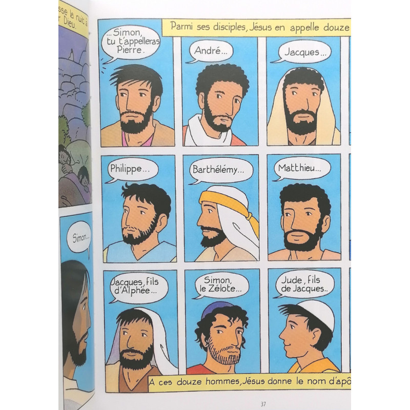 L'évangile pour les enfants en BD - Editions Mame