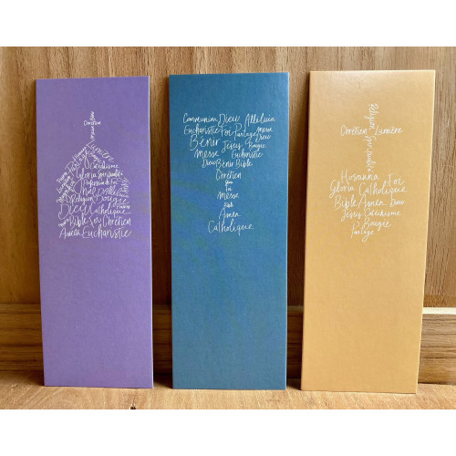 Signets de communion symboles colorés