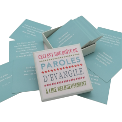 Boîte de paroles d’Évangile