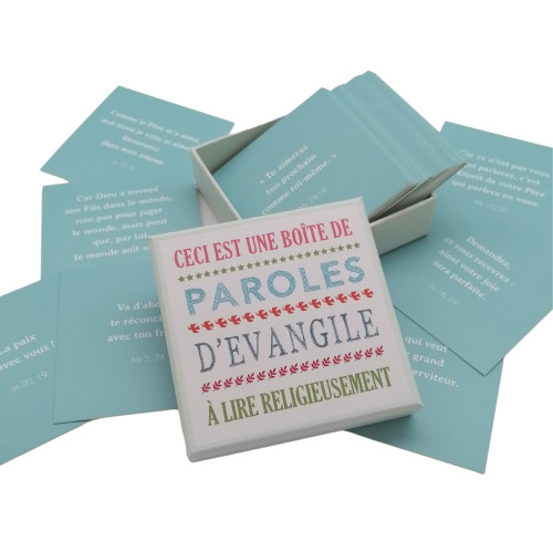 Boîte de paroles d’Évangile