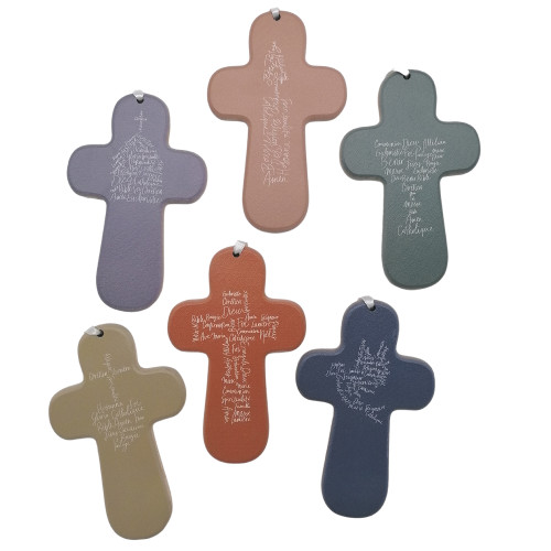 Croix bois SISTER "MOTS Calice"