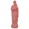 Statue colorée Saint Joseph - 17cm - ROSE