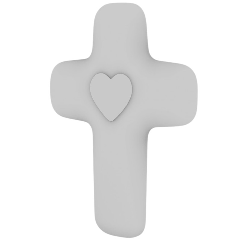 Croix Emany en pierre d'albâtre - Croix de l'amour