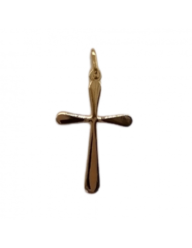 Croix en pendentif plaqué or
