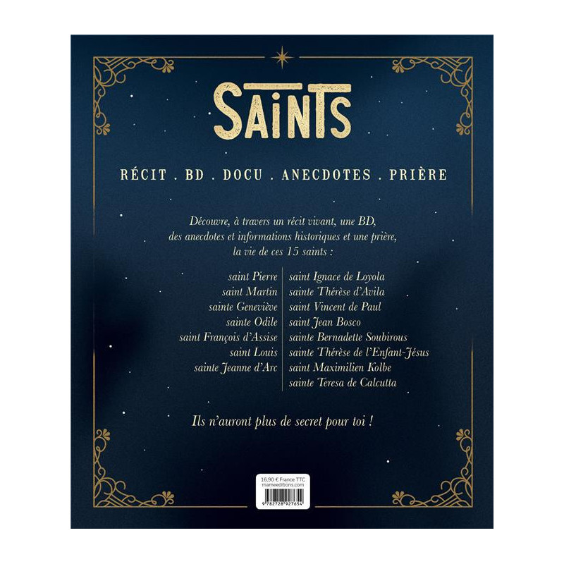 SAINTS 15 vies extraordinaires