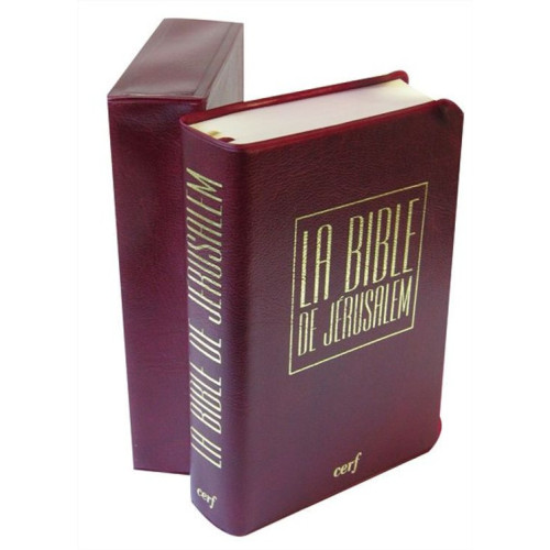 Bible de Jérusalem format poche