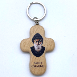 Porte-clé Saint Charbel