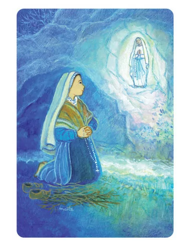 Magnet religieux Maïte Roche - Notre dame de Lourdes