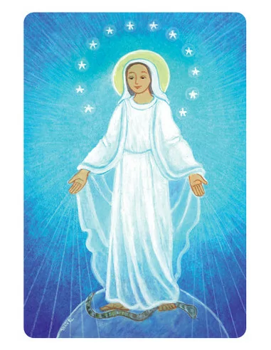Magnet religieux Maïte Roche - Vierge miraculeuse