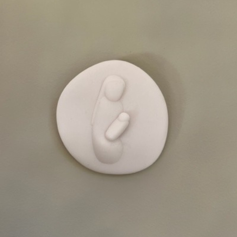 Galet en albâtre EMANY - Vierge