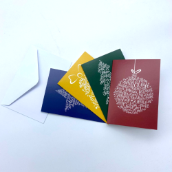 Cartes Double "Au fil des mots"