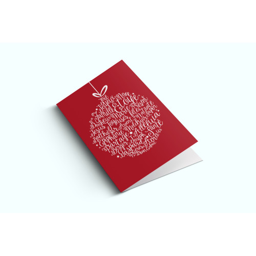 Cartes Double "Au fil des mots"