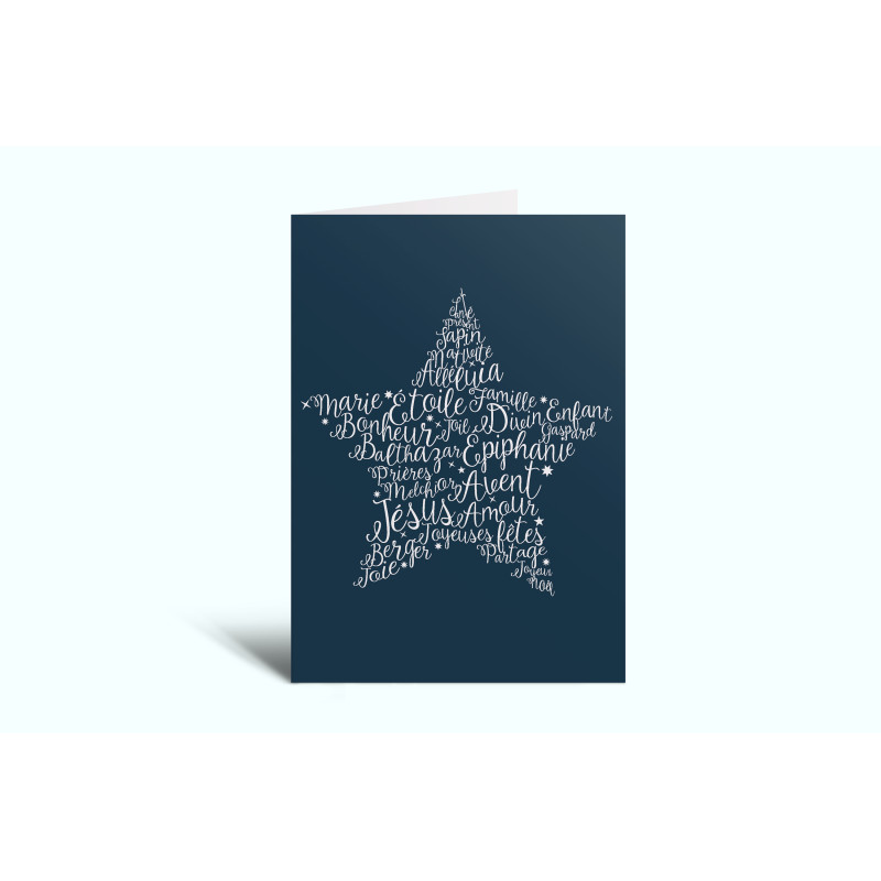 Cartes Double "Au fil des mots"