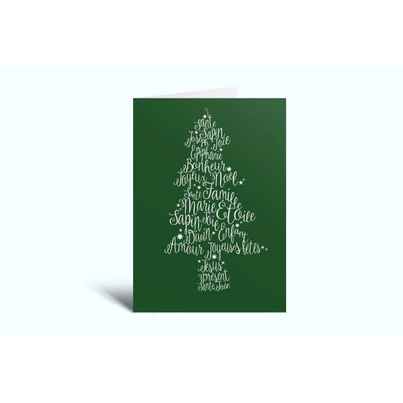 Cartes Double "Au fil des mots"