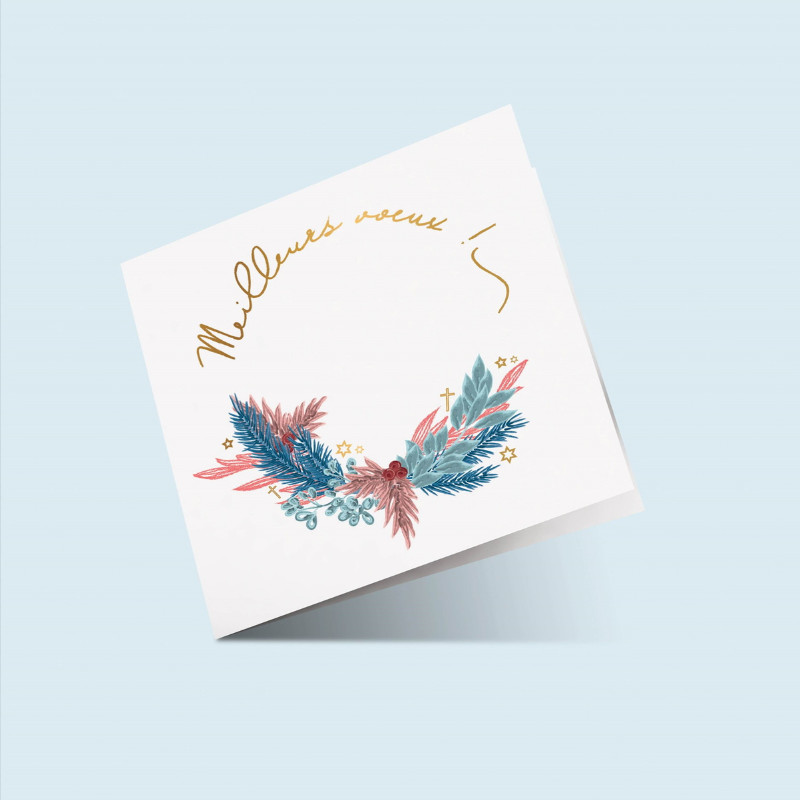 Cartes double "couronne" - KITCARTEDOUBLE2