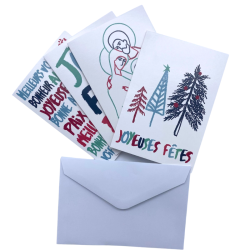 Cartes Double "Au fil des mots"