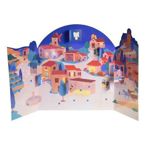 Calendrier de l'Avent "le joli village de Noël"