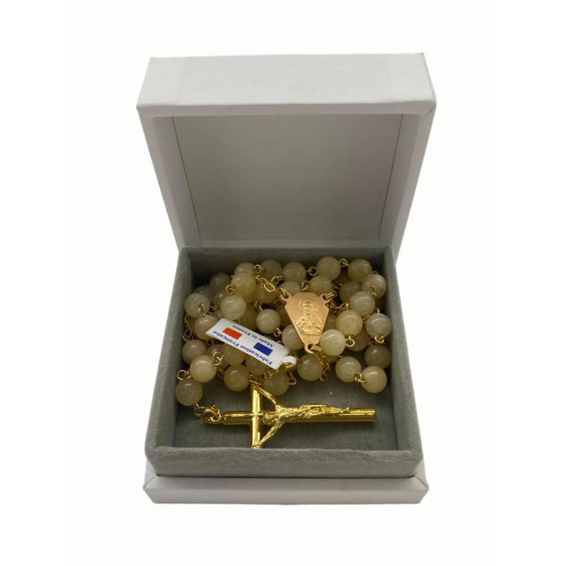 Chapelet aragonite jaune