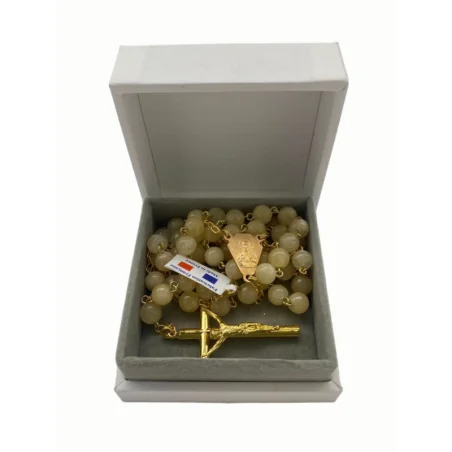 Chapelet aragonite jaune