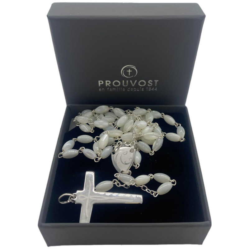 Chapelet moderne nacre