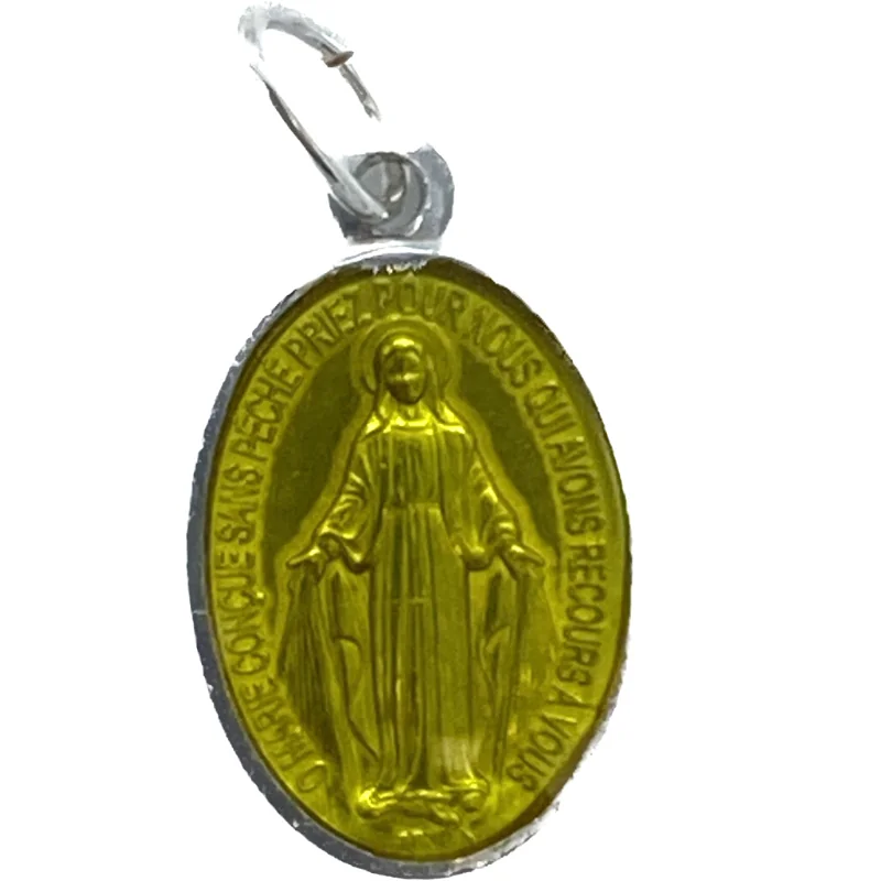 Petite Médaille Miraculeuse Jaune