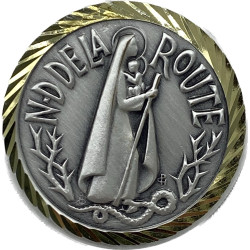 Notre Dame de la Route Plaque auto