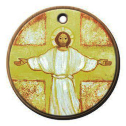 Pendentif Maïte Roche - Christ Ressuscité
