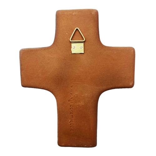 Croix céramique "Communion" blanc Croix céramique "Communion" blanc