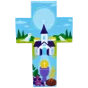 Croix Communion Bleue