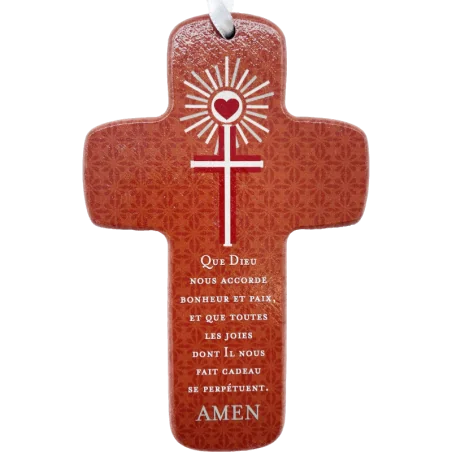 Cadeau Religieux : Croix bois Moderne Croix