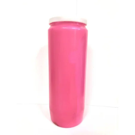 Bougie de neuvaine Rose