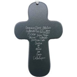 Croix bois SISTER "MOTS Calice"