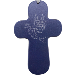 Croix bois SISTER "MOTS Colombe"