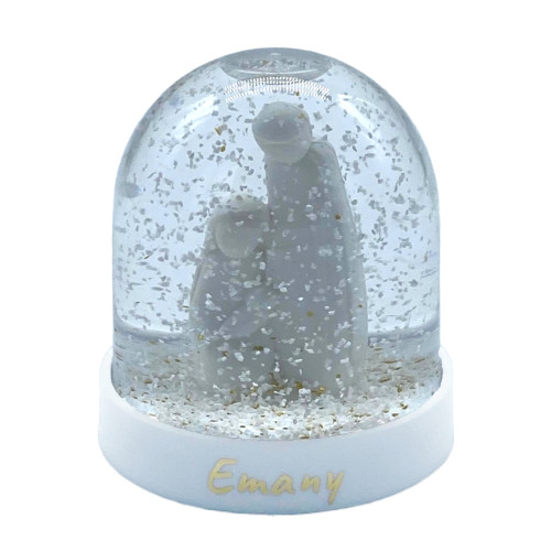 Grande Boule à paillettes Ste Famille Emany