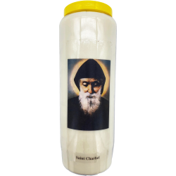 Bougie de neuvaine St Charbel