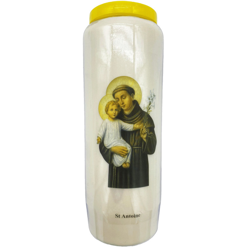 Bougie neuvaine Saint Antoine