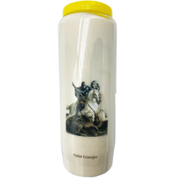 Bougie de neuvaine Saint Georges