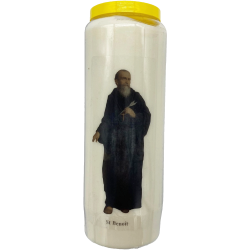Bougie de neuvaine Saint Benoît