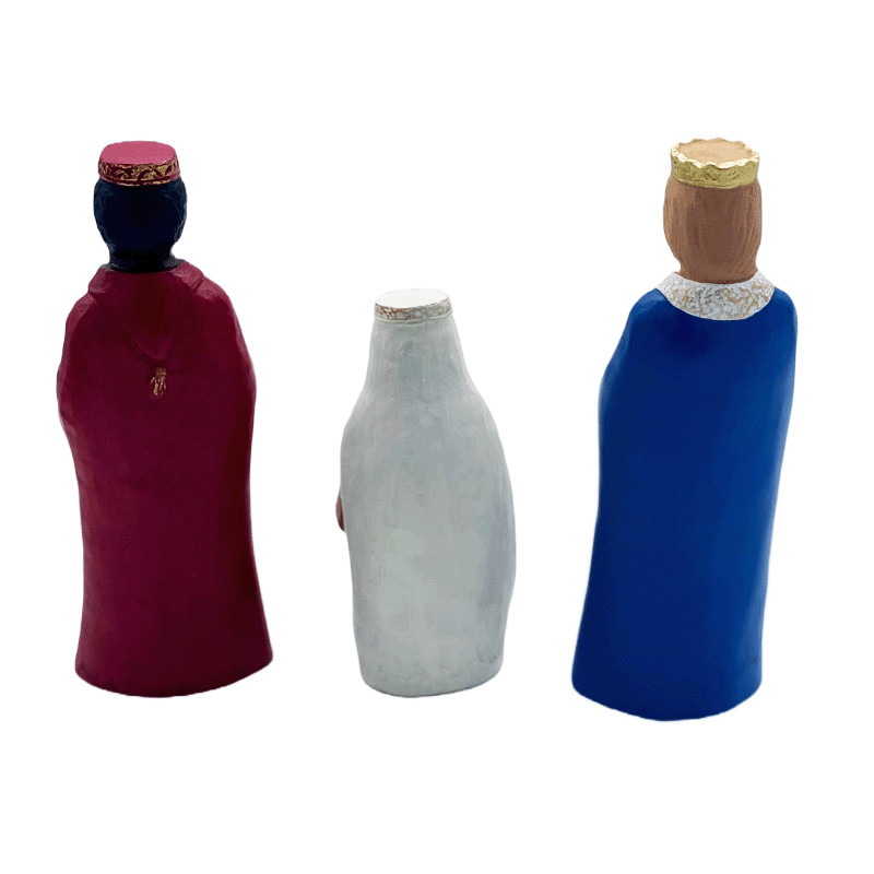 Crèche Nuit de Lumière - 3 rois mages