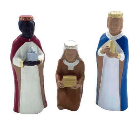 Crèche Nuit de Lumière - 3 rois mages