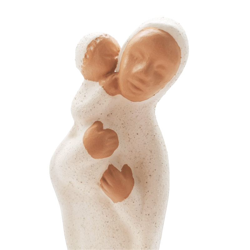 Porte-chapelet Vierge Marie - Statue Religieuse En Résine, Décoration Pour étagère, Cheminée Ou Table